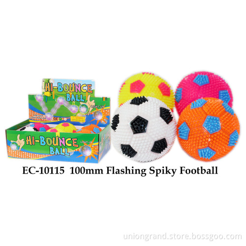 100mm Flashing Spiky Football